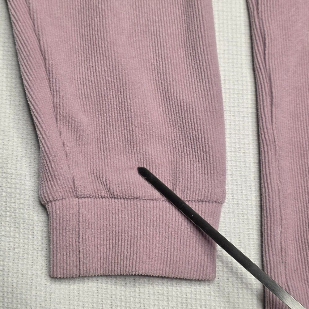 Marc New York Women’s Hooded Mauve Sweater M Kangaroo Pocket LS - Picture 8 of 13